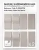 Product image 5 of the product “PANTONE® COTTON SWATCH CARD 11-0603 TCX Pastel Parchment ”
