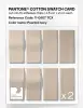 Product image 5 of the product “PANTONE® COTTON SWATCH CARD 11-0907 TCX Pearled Ivory ”
