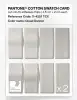 Product image 5 of the product “PANTONE® COTTON SWATCH CARD 11-4201 TCX Cloud Dancer ”
