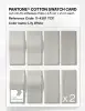Product image 5 of the product “PANTONE® COTTON SWATCH CARD 11-4301 TCX Lily White ”