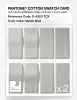 Product image 5 of the product “PANTONE® COTTON SWATCH CARD 11-4303 TCX Mystic Blue ”