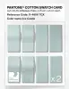 Product image 5 of the product “PANTONE® COTTON SWATCH CARD 11-4606 TCX Ice Castle ”