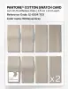 Product image 5 of the product “PANTONE® COTTON SWATCH CARD 12-0304 TCX Whitecap Gray ”