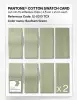Product image 5 of the product “PANTONE® COTTON SWATCH CARD 12-0313 TCX Seafoam Green ”