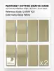 Artikelbild 5 des Artikels “PANTONE® COTTON SWATCH CARD 12-0619 TCX Dusty Yellow “