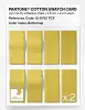 Product image 5 of the product “PANTONE® COTTON SWATCH CARD 12-0752 TCX Buttercup ”