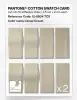 Artikelbild 5 des Artikels “PANTONE® COTTON SWATCH CARD 12-0804 TCX Cloud Cream “