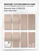Product image 5 of the product “PANTONE® COTTON SWATCH CARD 12-1008 TCX Linen ”
