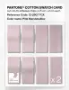 Product image 5 of the product “PANTONE® COTTON SWATCH CARD 12-2907 TCX Pink Marshmallow ”