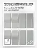 Artikelbild 5 des Artikels “PANTONE® COTTON SWATCH CARD 12-4705 TCX Blue Blush “