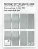 Product image 5 of the product “PANTONE® COTTON SWATCH CARD 12-4806 TCX Chalk Blue ”