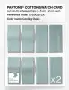 Product image 5 of the product “PANTONE® COTTON SWATCH CARD 12-5302 TCX Cooling Oasis ”
