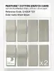 Product image 5 of the product “PANTONE® COTTON SWATCH CARD 12-6204 TCX Silver Green ”