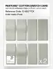Product image 5 of the product “PANTONE® COTTON SWATCH CARD 12-6207 TCX Frost ”