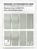 Product image 5 of the product “PANTONE® COTTON SWATCH CARD 12-6208 TCX Phantom Green ”