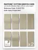 Product image 5 of the product “PANTONE® COTTON SWATCH CARD 13-0513 TCX Frozen Dew ”