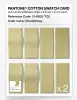 Product image 5 of the product “PANTONE® COTTON SWATCH CARD 13-0633 TCX Chardonnay ”