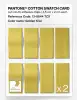 Product image 5 of the product “PANTONE® COTTON SWATCH CARD 13-0644 TCX Golden Kiwi ”