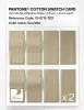 Product image 5 of the product “PANTONE® COTTON SWATCH CARD 13-0715 TCX Sea Mist ”