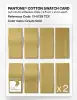 Artikelbild 5 des Artikels “PANTONE® COTTON SWATCH CARD 13-0739 TCX Cream Gold “