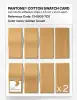 Product image 5 of the product “PANTONE® COTTON SWATCH CARD 13-0939 TCX Golden Cream ”