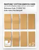 Product image 5 of the product “PANTONE® COTTON SWATCH CARD 13-0945 TCX Pale Marigold ”
