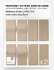 Product image 5 of the product “PANTONE® COTTON SWATCH CARD 13-1010 TCX Gray Sand ”