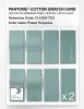 Product image 5 of the product “PANTONE® COTTON SWATCH CARD 13-5309 TCX Pastel Turquoise ”