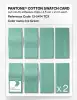 Artikelbild 5 des Artikels “PANTONE® COTTON SWATCH CARD 13-5414 TCX Ice Green “