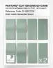 Product image 5 of the product “PANTONE® COTTON SWATCH CARD 13-5907 TCX Gossamer Green ”