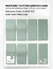 Product image 5 of the product “PANTONE® COTTON SWATCH CARD 13-6008 TCX Misty Jade ”