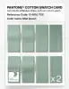 Product image 5 of the product “PANTONE® COTTON SWATCH CARD 13-6110 TCX Mist Green ”