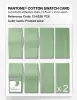 Product image 5 of the product “PANTONE® COTTON SWATCH CARD 13-6226 TCX Frosted Lime ”