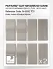 Product image 5 of the product “PANTONE® COTTON SWATCH CARD 14-0002 TCX Pumice Stone ”