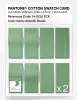 Product image 5 of the product “PANTONE® COTTON SWATCH CARD 14-0120 TCX Gremlin Green ”