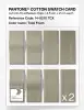 Product image 5 of the product “PANTONE® COTTON SWATCH CARD 14-0210 TCX Tidal Foam ”