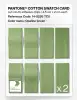 Product image 5 of the product “PANTONE® COTTON SWATCH CARD 14-0226 TCX Opaline Green ”