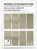 Product image 5 of the product “PANTONE® COTTON SWATCH CARD 14-0615 TCX Green Haze ”