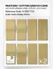 Artikelbild 5 des Artikels “PANTONE® COTTON SWATCH CARD 14-0827 TCX Dusky Citron “