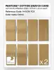 Artikelbild 5 des Artikels “PANTONE® COTTON SWATCH CARD 14-1036 TCX Ochre “