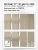 Product image 5 of the product “PANTONE® COTTON SWATCH CARD 14-1108 TCX Wood Ash ”