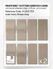 Product image 5 of the product “PANTONE® COTTON SWATCH CARD 14-1209 TCX Smoke Gray ”