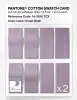 Product image 5 of the product “PANTONE® COTTON SWATCH CARD 14-3610 TCX Violet Dusk ”