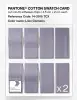 Product image 5 of the product “PANTONE® COTTON SWATCH CARD 14-3915 TCX Lilac Clematis ”
