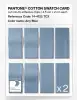 Product image 5 of the product “PANTONE® COTTON SWATCH CARD 14-4122 TCX Airy Blue ”