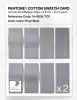 Product image 5 of the product “PANTONE® COTTON SWATCH CARD 14-4206 TCX Pearl Blue ”