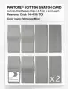 Product image 5 of the product “PANTONE® COTTON SWATCH CARD 14-4216 TCX Monsoon Mist ”