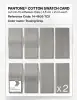 Product image 5 of the product “PANTONE® COTTON SWATCH CARD 14-4605 TCX Tracing Gray ”