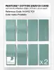 Product image 5 of the product “PANTONE® COTTON SWATCH CARD 14-5412 TCX Frostbite ”
