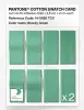 Product image 5 of the product “PANTONE® COTTON SWATCH CARD 14-5828 TCX Breezy Green ”